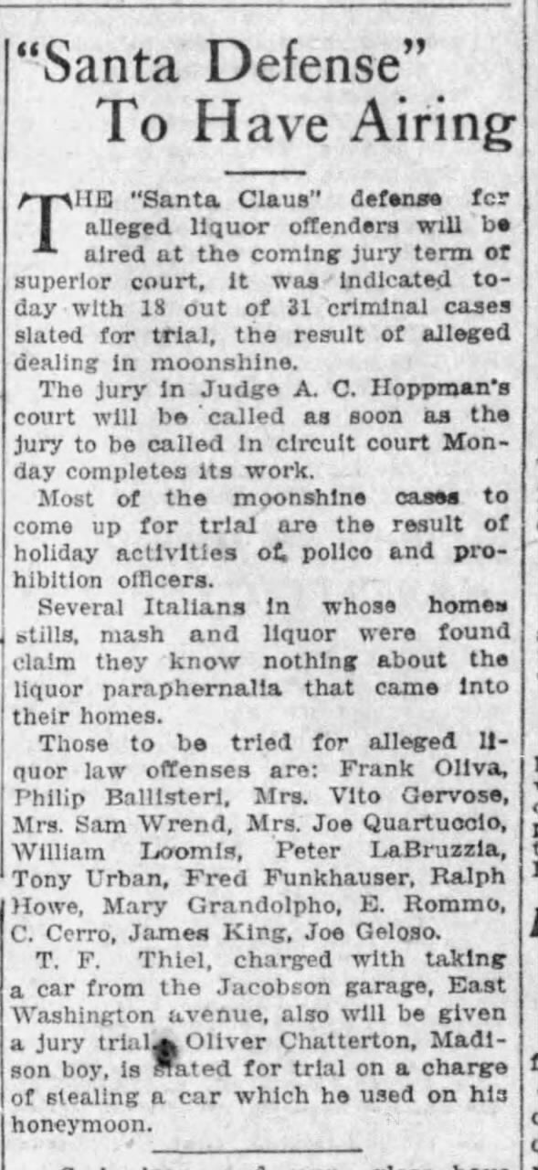Clipping from Wisconsin State Journal
